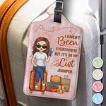 I'm A Girl Who Loves Traveling - Travel Personalized Custom Luggage Tag - Holiday Vacation Gift, Gift For Women, Travel Lovers