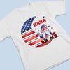 Nana, We Always Love You - Family Personalized Custom Unisex T-shirt, Hoodie, Sweatshirt - 4th Of July, Birthday Gift For Grandma