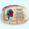 When We Get To The End Of Our Lives - Couple Personalized Custom Platter - Gift For Husband Wife, Anniversary