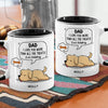 I Love You More Than All The Treats - Dog Personalized Custom Accent Mug - Father's Day, Gift For Pet Owners, Pet Lovers