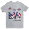 Love Grandma Life  - Gift For 4th Of July - Personalized Unisex T-Shirt