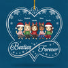 Always My Sister Forever My Friend - Bestie Personalized Custom Ornament - Acrylic Infinity Heart Shaped - Christmas Gift For Best Friends, BFF, Sisters