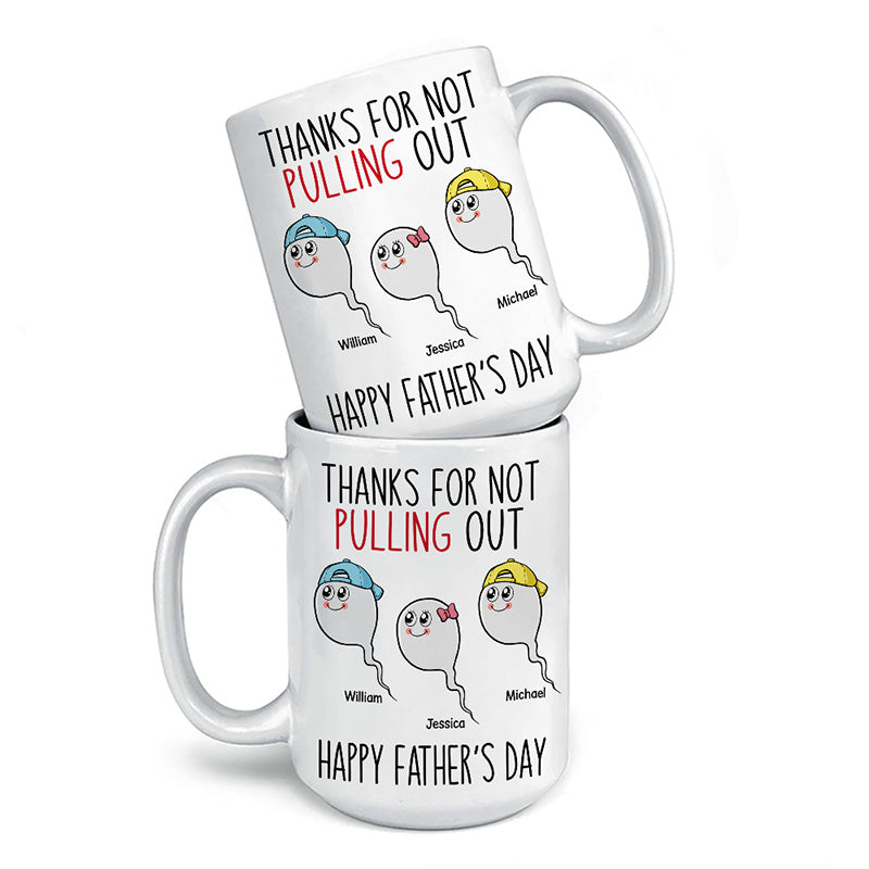 Here's Your Reward - Family Personalized Custom Mug - Mother's Day, Father's Day, Birthday Gift For Mom, Dad