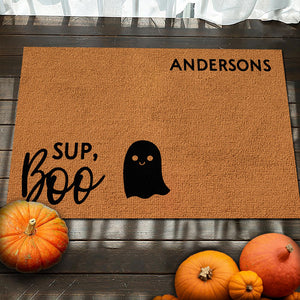 Sup Witches - Family Personalized Custom Home Decor Decorative Mat - Halloween Gift For Family Members