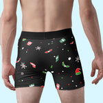 Custom Photo I Licked It - Funny Personalized Custom Boxer Briefs, Men's Boxers - Christmas Gift For Boyfriend, Husband, Anniversary