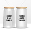 Dogs Never Bite Me Just Humans - Dog Personalized Custom Glass Cup, Iced Coffee Cup - Gift For Pet Owners, Pet Lovers