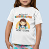 Watch Out Second Grade Here I Come - Personalized Custom Kid T-shirt - Gift For Kid, Back To School Gift
