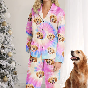 Custom Photo Less People More Dogs - Dog & Cat Personalized Custom Face Photo Pajamas - Christmas Gift For Pet Owners, Pet Lovers