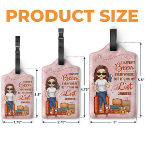 I'm A Girl Who Loves Traveling - Travel Personalized Custom Luggage Tag - Holiday Vacation Gift, Gift For Adventure Travel Lovers