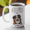 Thanks For The Belly Rubs - Dog Personalized Custom Mug - Gift For Pet Owners, Pet Lovers