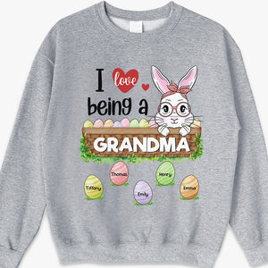 Being A Grandmother Is The Best Job - Family Personalized Custom Unisex T-shirt, Hoodie, Sweatshirt - Gift For Grandma
