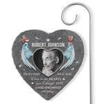 Custom Photo You Will Always Be Loved - Memorial Personalized Memorial Garden Slate & Hook -  Sympathy Gift, Gift For Family Members