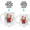 Congrats On Being My Husband You Lucky - Couple Personalized Custom Mug - Christmas Gift For Husband Wife, Anniversary