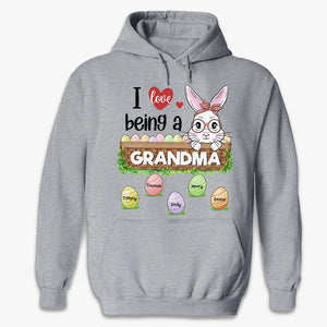 Being A Grandmother Is The Best Job - Family Personalized Custom Unisex T-shirt, Hoodie, Sweatshirt - Gift For Grandma
