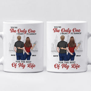 My Number One, Always - Couple Personalized Custom Mug - Gift For Husband Wife, Anniversary