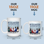 The Love Between Brothers And Sisters - Family Personalized Custom Mug - Christmas Gift, Gift For Siblings, Brothers, Sisters