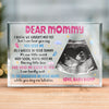 Custom Photo Hold Me Close To You - Family Personalized Custom Rectangle Shaped Acrylic Plaque - Baby Shower Gift, Gift For First Mom