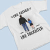 Father Daughter Son Unbreakable Bond - Family Personalized Custom Unisex T-shirt, Hoodie, Sweatshirt - Father's Day, Birthday Gift For Dad