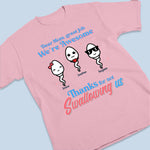 Awesome Mom Makes Us Awesome - Family Personalized Custom Unisex T-shirt, Hoodie, Sweatshirt - Mother's Day, Birthday Gift For Mom