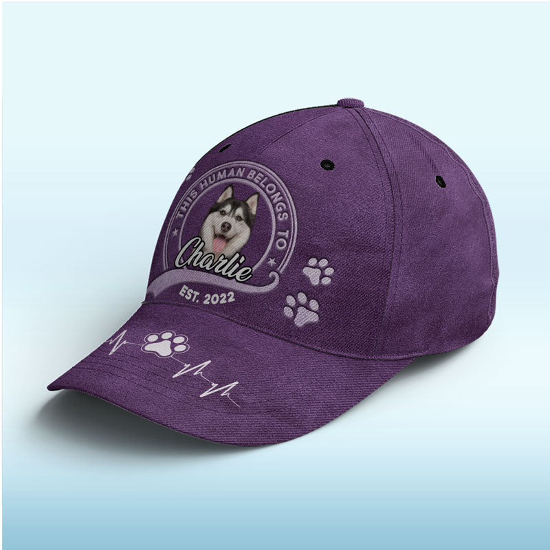 The Best Therapist Has Fur And Four Legs Black - Dog Personalized Custom Hat, All Over Print Classic Cap - New Arrival, Gift For Pet Owners, Pet Lovers