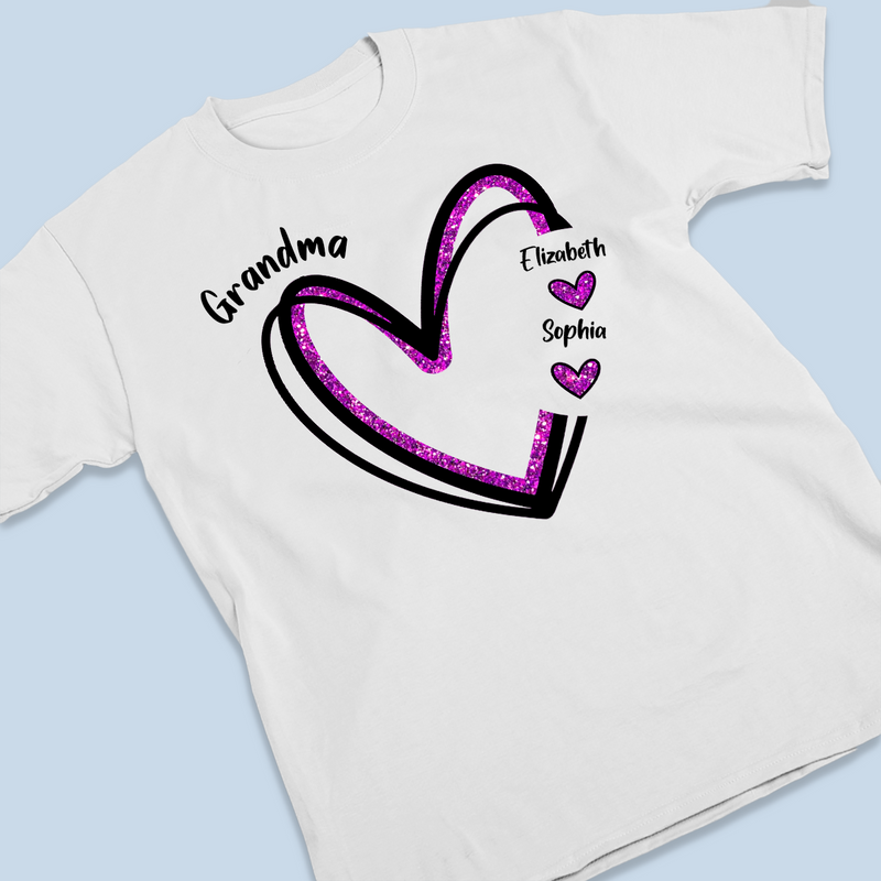 Becoming A Grandma Is Wonderful - Family Personalized Custom Unisex T-shirt, Hoodie, Sweatshirt - Gift For Mom, Grandma