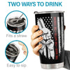 My Dad Is The Best - Family Personalized Custom Tumbler - Father's Day, Birthday Gift For Dad, Grandpa