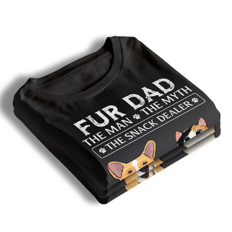 The Snack Dealer Is Here - Dog & Cat Personalized Custom Unisex T-shirt, Hoodie, Sweatshirt - Gift For Pet Owners, Pet Lovers