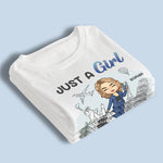A Girl Loves Traveling - Travel Personalized Custom Unisex T-shirt, Hoodie, Sweatshirt - Gift For Travel Lovers