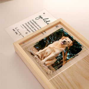 Custom Photo You Would Have Lived Forever - Memorial Personalized Custom Frame Light Box - Sympathy Gift For Pet Owners, Pet Lovers