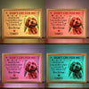 Custom Photo I Can Run Like A Puppy - Memorial Personalized Custom Frame Light Box - Sympathy Gift For Pet Owners, Pet Lovers