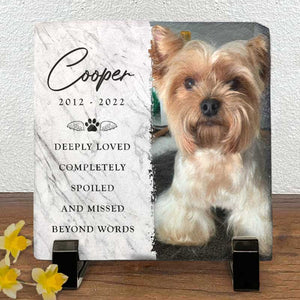 Dog Memorial Gifts for Loss of Dog, Cemetery Decorations for Grave, Pet Loss Gifts, Pet Memorial Stones, Cat Memorial Gifts, Dog Memorial Stone, Garden Marker, Grieving Gifts