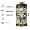 Making Memories One Campsite At A Time - Camping Personalized Custom 4 In 1 Can Cooler Tumbler - Gift For Husband Wife, Camping Lovers