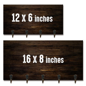 Live Love Bark - Personalized Key Hanger, Key Holder - Gift For Couples, Husband Wife