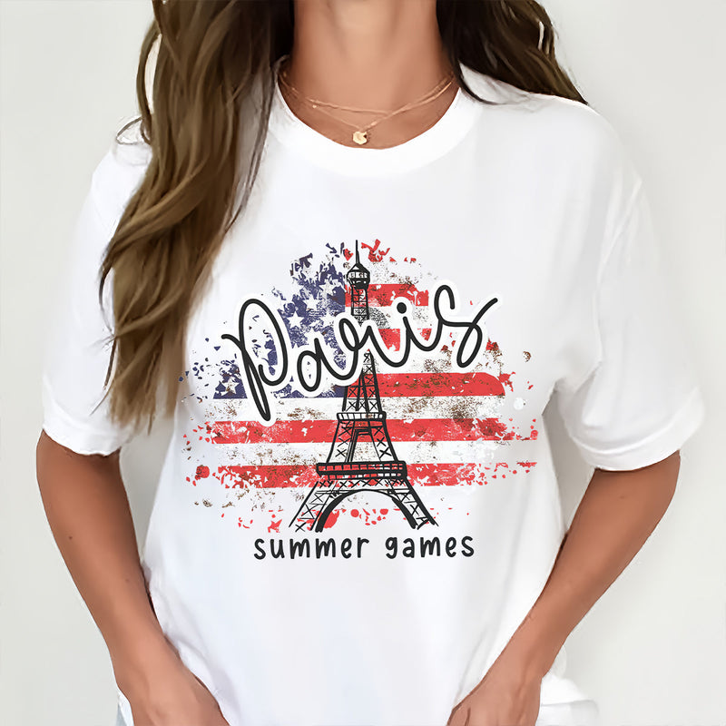 Paris Summer Games - Olympics T-Shirt, Hoodie, Sweatshirt - Olympics Vacation, Gift For Family Members, Best Friends