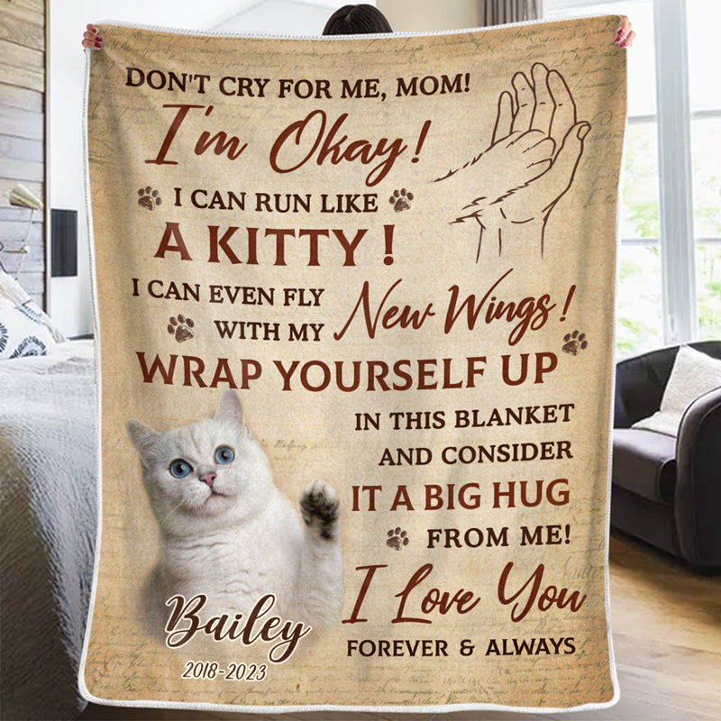 Custom Photo Forever Loyal, Forever Loved - Memorial Personalized Custom Blanket - Christmas Gift, Sympathy Gift For Pet Owners, Pet Lovers