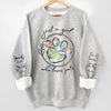 A Beautiful Girl Who Loves Pets - Dog & Cat Personalized Custom Unisex Sweatshirt With Design On Sleeve - Gift For Pet Owners, Pet Lovers