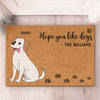 We Hope You Like Our Dogs - Dog Personalized Custom Home Decor Decorative Mat - House Warming Gift, Gift For Pet Owners, Pet Lovers
