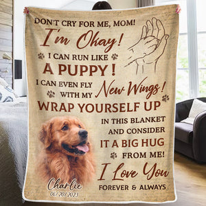 Couverture photo personnalisée pour toujours fidèle, toujours aimé - Cadeau de Noël, souvenir de condoléances pour les propriétaires d'animaux et les amoureux des animaux