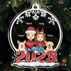 It's The Magical Time Of The Year - Dog Personalized Custom Ornament - Acrylic Custom Shaped - Christmas Gift For Pet Owners, Pet Lovers