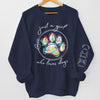 Just A Girl Who Loves Dogs - Dog Personalized Custom Unisex Sweatshirt With Design On Sleeve - Gift For Pet Owners, Pet Lovers