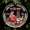 All Of Me Is Yours - Couple Personalized Custom Ornament - Acrylic Round Shaped - Christmas Gift For Husband Wife, Anniversary