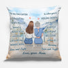 Ma fille est tout pour moi - Coussin personnalisé pour la famille - Cadeau d'anniversaire de maman