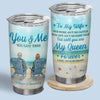 You Are My Angel - Couple Personalized Custom Tumbler - Gift For Husband Wife, Anniversary