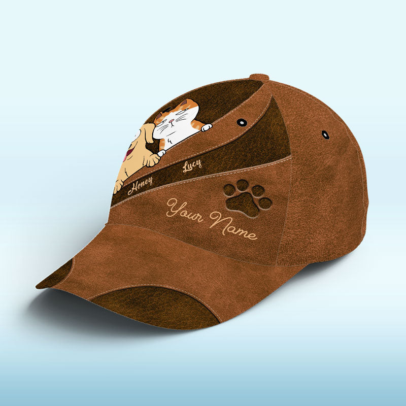 My Precious Friends - Dog & Cat Personalized Custom Hat, All Over Print Classic Cap - Gift For Pet Owners, Pet Lovers