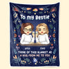 We Are Best Friends - Bestie Personalized Custom Blanket - Christmas Gift For Best Friends, BFF, Sisters