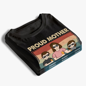Proud Mother Of A Few Kids - Family Personalized Custom Unisex T-shirt, Sweatshirt - Mother's Day, Gift For Mom