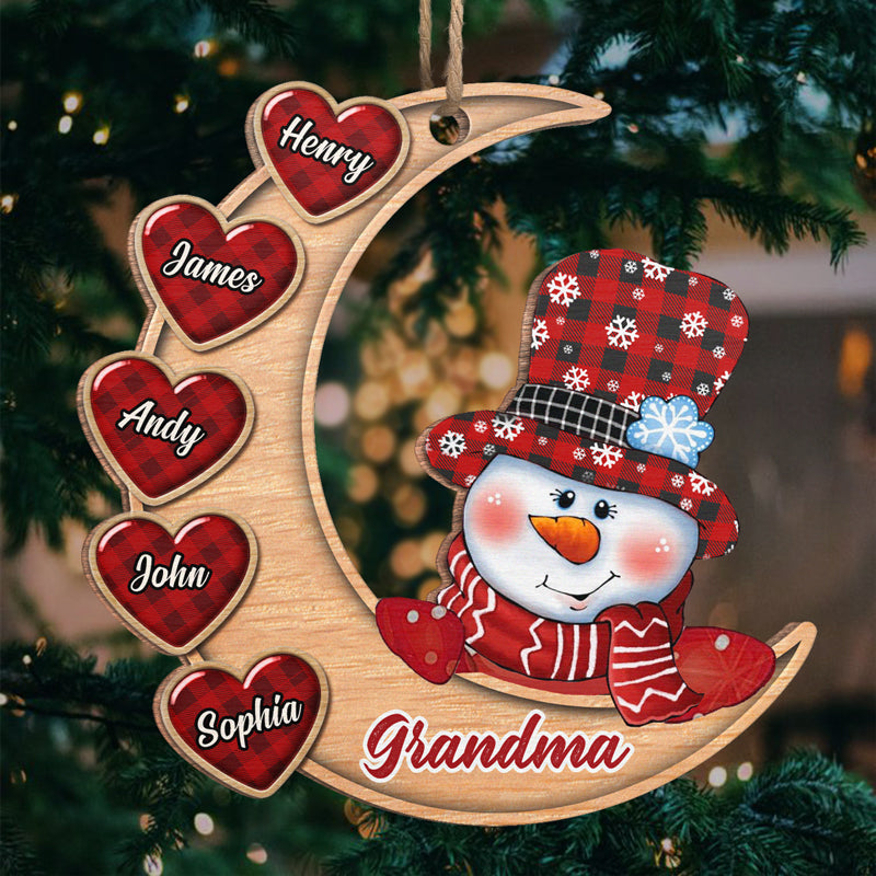 A House Needs A Grandma In It - Family Personalized Custom Ornament - Wood Custom Shaped - Christmas Gift For Grandma