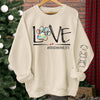 Purfect Dog Mom Life - Dog & Cat Personalized Custom Unisex Sweatshirt With Design On Sleeve - Gift For Pet Owners, Pet Lovers