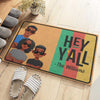 Good Vibes Only - Family Personalized Custom Home Decor Decorative Mat - House Warming Gift For Family Members