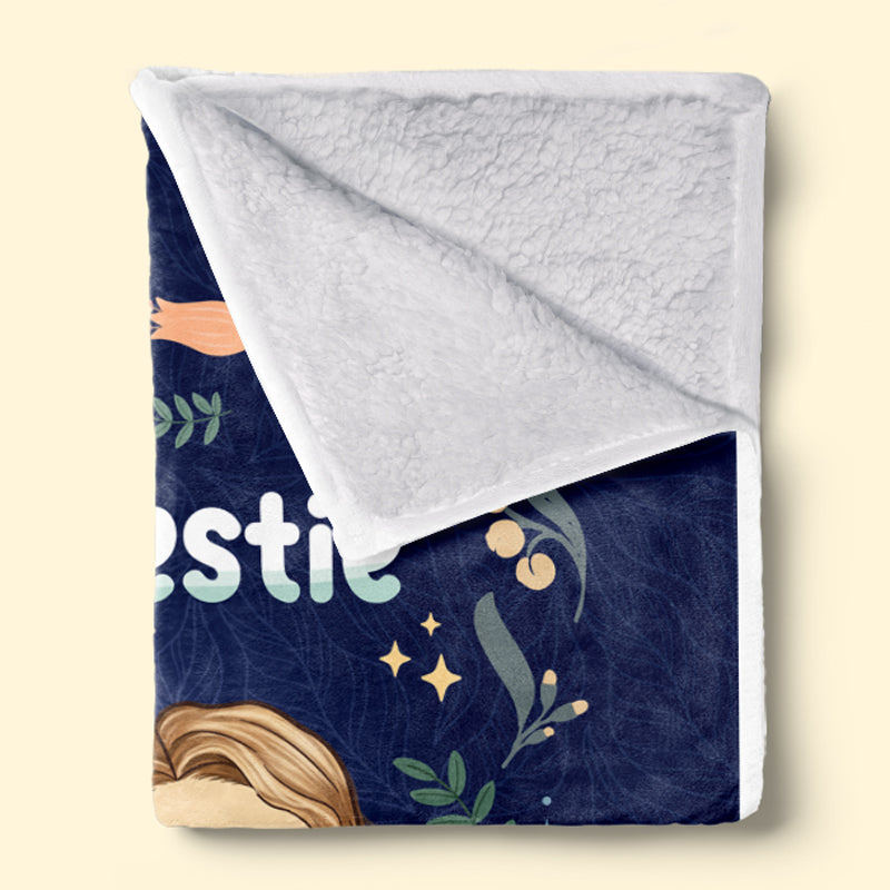 We Are Best Friends - Bestie Personalized Custom Blanket - Christmas Gift For Best Friends, BFF, Sisters